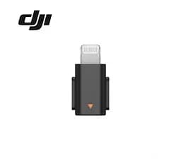 Адаптер-перехідник для мікрофону DJI Mic Mini, Lightning, Чорний (CP.RN.00000429.01) - мініатюра 2