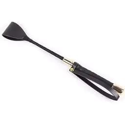 Хлист стек для рольових ігор батіг зі стрижнем БДСМ порка Садо-мазо атрибутика 30см