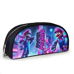 Пенал шкільний з принтом Супер Маріо 23х10х8 см з принтом для хлопчика (3817)
