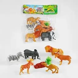 Набір іграшкових диких тварин сафарі