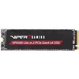Накопитель SSD M. 2 Patriot Viper VP4300 Lite 4TB NVMe 2. 0 2280 PCIe Gen4 x4 6400/7400 3D TLC