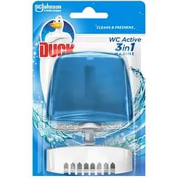 Подвесной блок для унитаза 4 в 1 Туалетный утенок Морская свежесть 55 мл