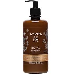 Гель для душа Apivita Royal Honey с эфирными маслами, с медом, 500 мл
