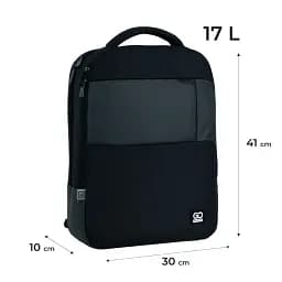 Рюкзак чоловічий GoPack GO25-153L Чорний