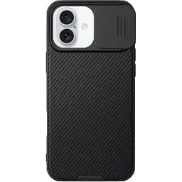 Карбонова накладка Nillkin CamShield Pro для Apple iPhone 16 (6.1) Black