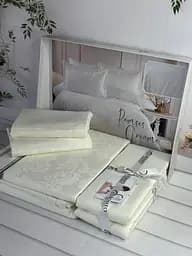 Постільна білизна Ramses Krem Жаккард Romeo Home pbe0051805