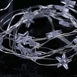 Світлодіодна гірлянда LED City крапля роси 2 м 20 led батарейка - мініатюра 3