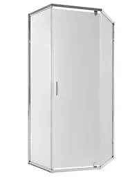 Душевая кабина Qtap Scorpio CRM10115-AC6, пятиугольная, стекло 6 мм Clear без поддона SCOCRM10115AC6