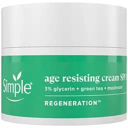 Крем денний Simple Age Resisting Cream Regeneration SPF 15 проти вікових змін 50 мл