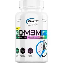 Для суглобів та зв'язок Genius Nutrition GC-MSM F7 90 капсул