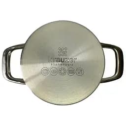 Каструля Krauzer Baby, зі скляною кришкою, 14 см, 1,2 л (78301) - мініатюра 2