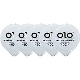 Презервативи Olo Feeling Ultrathin ультратонкі зі стимулюючою кулькою 5 шт. (ROZ6400230148) - мініатюра 2