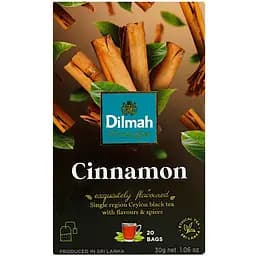 Чай чорний Dilmah Кориця 30 г (20 шт. х 1.5 г) - мініатюра 2