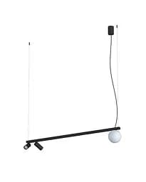 Подвесной светильник, люстра Nowodvorski 11447 Fourty III GU10+G9 3x10W IP20 Черный