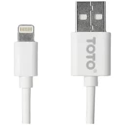 Кабель Toto TKG-55 Charging USB cable Lightning 0.2m White
