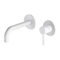 Змішувач для умивальника прихованого монтажу Omnires Y matt white Y1215HWM Білий матовий