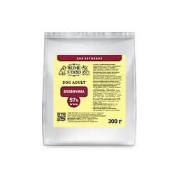 Сухий корм Home Food для дорослих собак Яловичина DOG ADULT MEDIUM Для активних 300 г