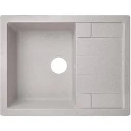 Мийка кухонна Lidz GRA-09 650x500х200 мм (LIDZGRA09650500200)