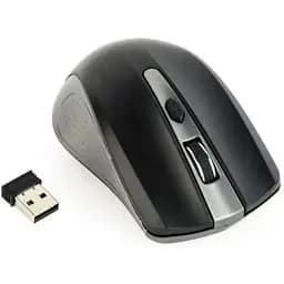 Миша Gembird MUSW-4B-04-GB бездротова Grey/чорний dpi 1600 USB 2xAAА (MUSW-4B-04-GB)
