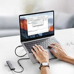 Кабель подовжувач USB Type C 3.1 Gen 2 UGREEN US372 4K/60HZ 10GBPS 5A 100W 1 м Gray (30205) - мініатюра 5