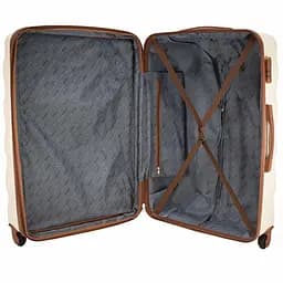 Валіза велика Semi Line 28 дюймів (L) ABS-Plastic Beige (T5709-3) - мініатюра 6