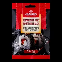 Смесь кунжута Akura Белый и черный 50 г