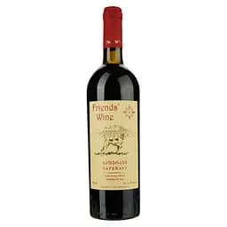 Вино Friends' Wine Saperavi красное сухое 0.75 л 