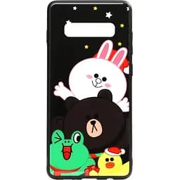 Чохол-накладка Toto Cartoon Print Glass Case Samsung Galaxy S10e Line friends all about