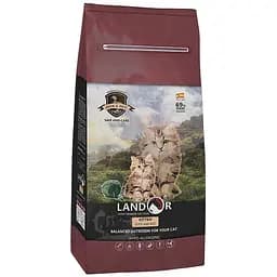 Сухий корм для кошенят Landor качка з рисом 10 кг