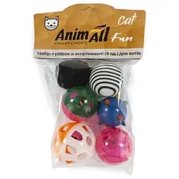 Набор игрушек AnimAll Fun Cat в ассортименте для кошек 6 шт.