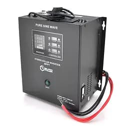 UPS с правильной синусоидой гибридный Europower RTSWm-MPPT-LCD 1000VA, 700W, АКБ 12В, заряд 20-40А - мініатюра 1