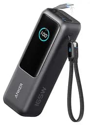 Портативний зарядний пристрій 25000 mAh 165W PD Built-In Double USB-C Cables Black Anker teh0027059