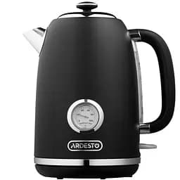 Електрочайник Ardesto Vintage Dream Strix метал 1.8 л чорний матовий (EKL-F410BM) - мініатюра 4