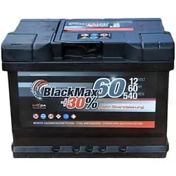 Акумулятор автомобільний BlackMax 6СТ-60Ah АзЕ (-/+) 540A (EN) B4004