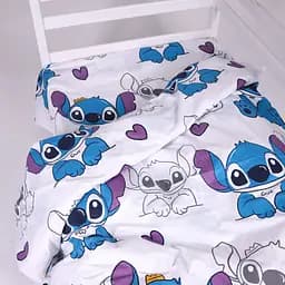 Пододеяльник бязь MirSon Stitch Vibes Violet 175х210 см (2200012553718)