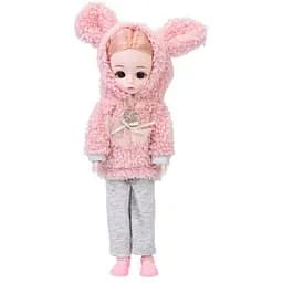 Детская игрушечная кукла Bambi F0322(Pink-1) шарнирная, размер 29 см