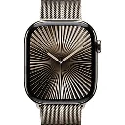 Смарт-годинник Apple Watch Series 10 GPS + Cellular 46mm Natural Titanium Case with Natural Milanese Loop M/L (MWYC3) [115189] - мініатюра 2