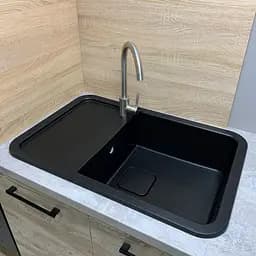 Кухонна мийка Adamant Existence 775x505x190 чорний 600223, Чорний - мініатюра 3