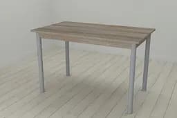 Стол кухонный Ferrum-decor Бенита 75x120x80 Серый ДСП Сонома Трюфель 16мм (FRD-106289)