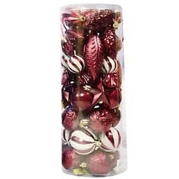 Набір ялинкових іграшок Stenson 39 шт. bronze (25961)