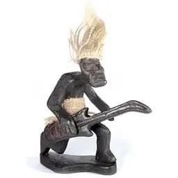 Папуас "Гітарист" дерево 15х13х5 см