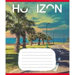Зошит загальний "Горизонт" 096-640014L-1 в лінію, 96 аркушів