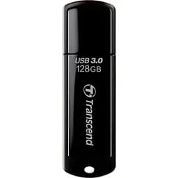 USB флеш-накопичувач Transcend JetFlash 700 128GB USB-A 3.0 Black (TS128GJF700) [90891]