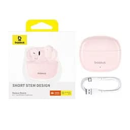 Навушники Baseus Bowie E11 True Wireless Earphones рожеві A00053500413-Z1 - мініатюра 7