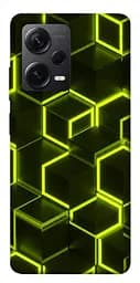 Чохол Demsky Neon hexagon для Xiaomi Redmi Note 12 Pro+ 5G