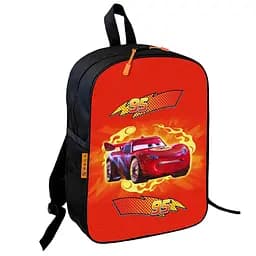 Рюкзак школьный детский 36х27см Машинка Тачки Молния Маквин для мальчика (00844)