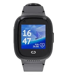 Смарт годинник телефон для дітей Lemfo M90S з GPS трекером, 4G LTE, відеозв'язком, камерою та прослуховуванням Чорний - мініатюра 2