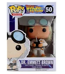 Фігурка Funko Pop Фанко Поп Еммет Браун Назад у майбутнє Back to the Future Dr. Emmett 10 см movies BF EB50 - мініатюра 2
