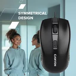 Мишка Canyon M-4 USB Black (CNE-CMS4) - мініатюра 6