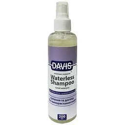 Шампунь Davis Waterless Shampoo девіс без води для собак та котів 200 мл